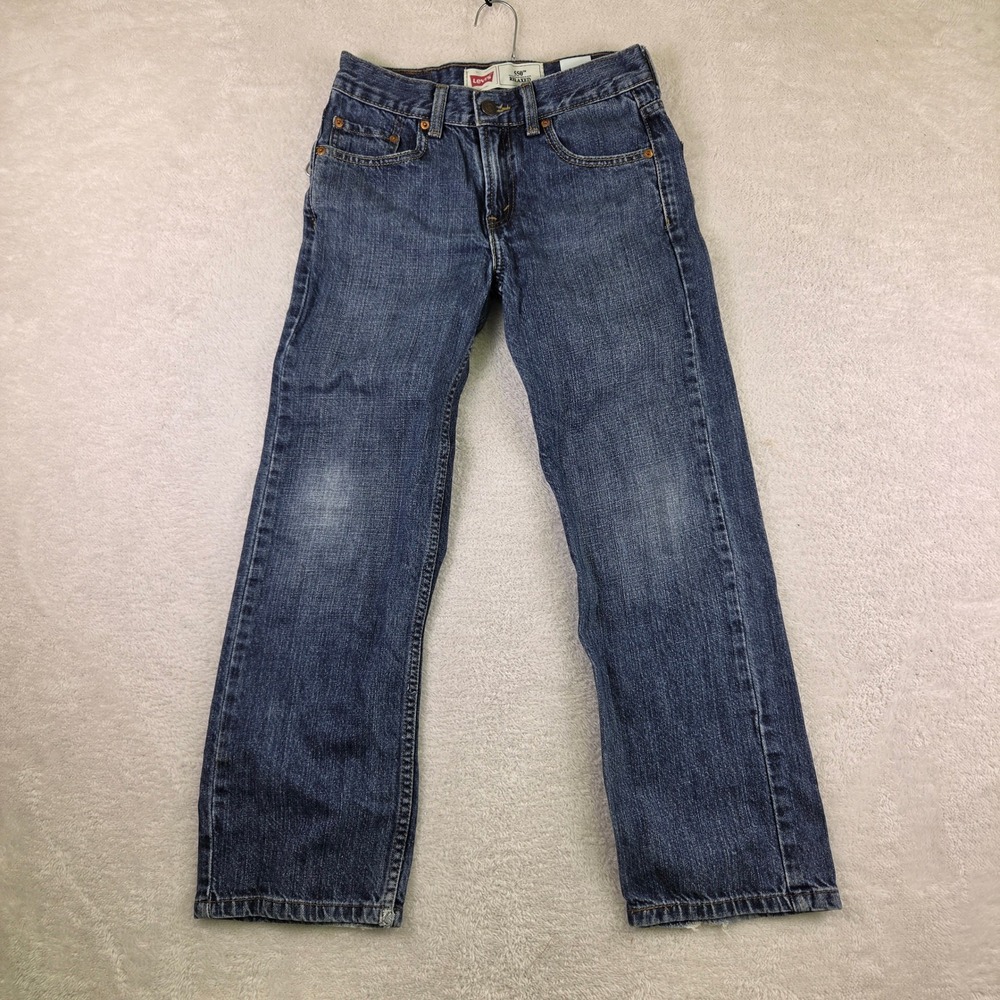 Levis 550 Relaxed Fit Jeans Boys 11 Reg W25 L26 Medium Wash Denim 5550-259